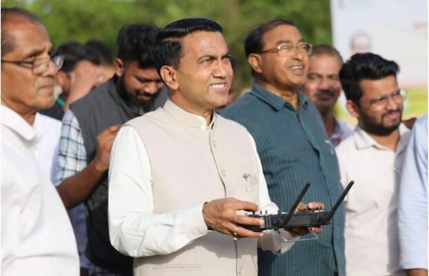 Goa Launches First Agriculture Drone Under ‘Drone Didi’ Initiative