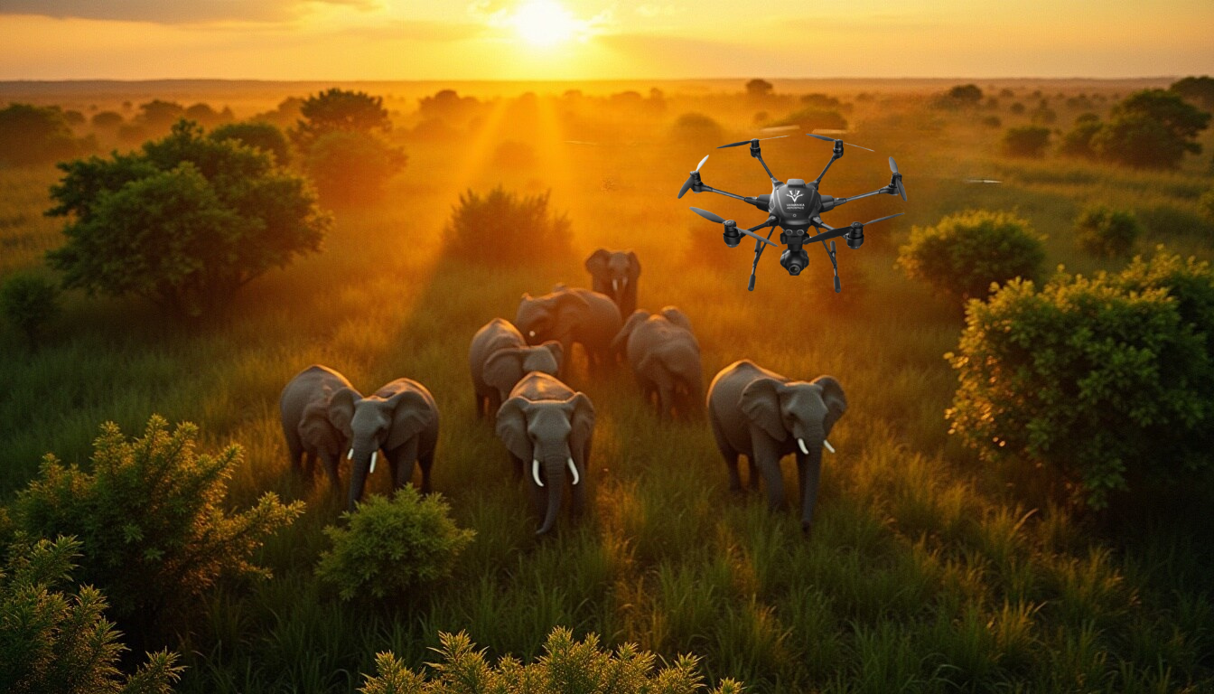 How Drones Are Revolutionizing Wildlife Conservation: Saving Biodiversity from the Sky