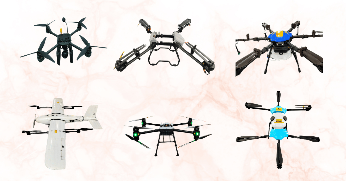 Types of Drones in India: Agriculture, Surveillance, VTOL, FPV & More