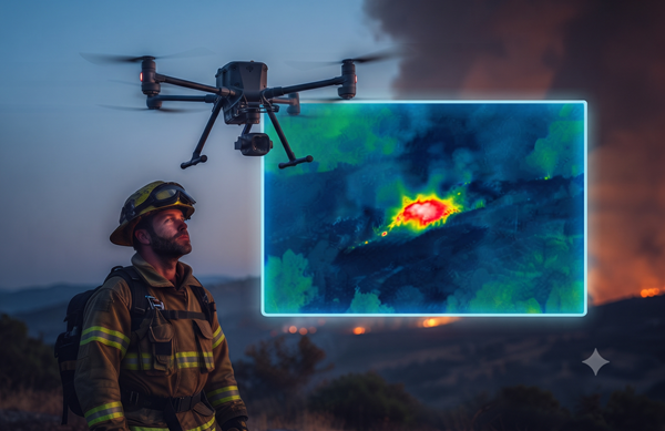The Silent Sentinel: How Thermal Drones are Changing Fire & Emergency Response