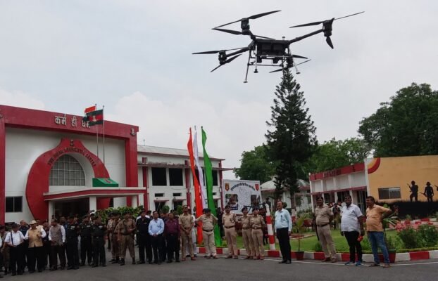 Vaimanika Aerospace Showcases Advanced Drone Technologies at Flood Rescue Seminar Hosted by Bihar Regimental Centre